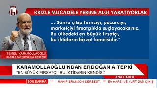 Temel Karamollaoğlu'ndan Erdoğan'a çok sert tepki / Mustafa Yılmaz