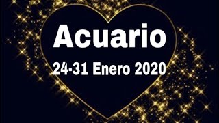 Estás enamorado y lo sabes ~ ACUARIO ENERO 2020