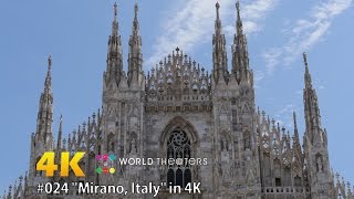 #024 "Milan, Italy" in 4K (ミラノ・イタリア） 世界一周7カ国目