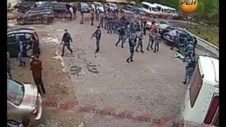 Драка! Чеченцы против ОМОНа! Экстренный вызов 112