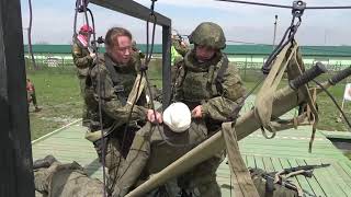 Командное первенство среди девушек в рамках всеармейского этапа «Военно-медицинской эстафеты» в ЮВО