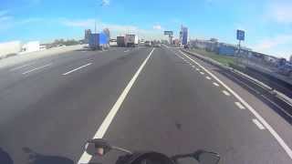 260км/ч на спущенном колесе Suzuki Gsx-r1000 k8