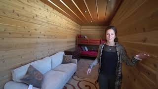 Хостел, бытовка или охотничий домик из контейнера 40 футов.