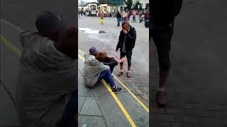 Киевский вокзал. Люди без определенного места