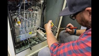 Adam Fixing the 5 Axis CNC Router!