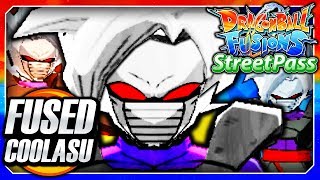 Dragon Ball Fusions 3DS English: Fused Coolasu (F-Zamasu & Cooler Streetpass Fusion) Fusion Gameplay