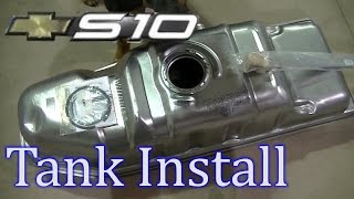 2001 S10 Fuel Tank Install