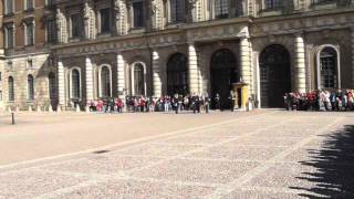 The Royal Palace of Stockholm - changing guards