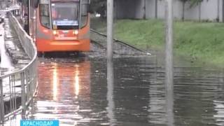 Ливень парализовал Краснодар