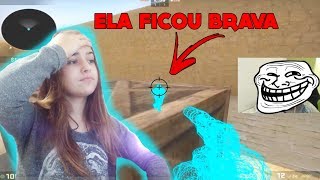 TROLLEI UMA MENINA DE HACK NO CSGO