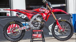 Inside Chase Sexton's Factory Geico Honda CRF250R - Motocross Action Magazine