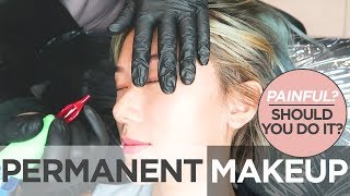 Permanent Makeup? My Eyeliner Tattoo And Lash Lift Experience | Camille Co