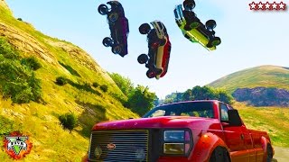 GTA 5 Off-Roading!!! - CUSTOM TRUCKS!!! GTA 5 - Hanging With the Crew Grand Theft Auto 5