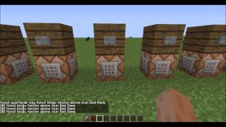 Minecraft Komut Bloğu Nasıl Alınır , Nasıl Kullanılır ? 1.7.X için !