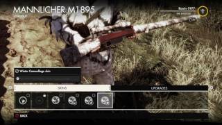Sniper Elite 4 Cold Warfare Winter Expansion DLC with gameplay