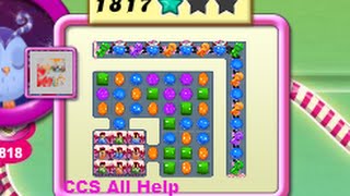 Candy Crush Saga Level 1817 NO BOOSTERS