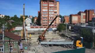 Кран видео. Как работает кран - Timelapse