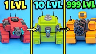 ЭВОЛЮЦИЯ ТАНКА ЧТОБЫ СОЗДАТЬ СВОИМИ РУКАМИ НЕУЯЗВИМЫЙ ТАНК В ИГРЕ TANK BLOCK BLAST!