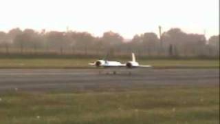R/C Turbine SR-71 BlackBird Prototype Test Flight 3