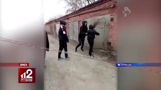 Подростки закидали камнями пенсионера!
