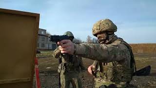 Занятия по огневой подготовке с разведподразделениями тульского соединения ВДВ