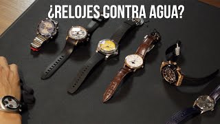 ¿Cómo cuidar tu reloj del agua?