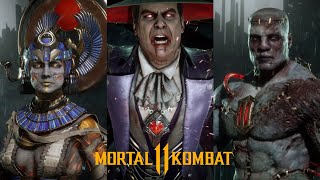 Mortal Kombat 11 Gothic Horror Pack Preview (Raiden, Geres and Cetrion Skins)