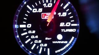 ekスポーツ R H81W ターボ　ブースト圧1.3  ブースト計動き