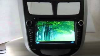 Hyundai Verna DVD Navigation, Hyundai Solaris DVD Player, Hyundai Accent Auto Radio DVD GPS