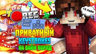 ?Я УСТАНОВИЛ KEYSTROKES MOD НА VIMEWORLD?! - (DUELS)