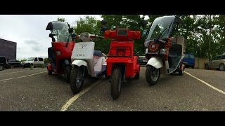 Honda Gyro UP, Honda Gyro X, Honda Gyro Canopy. Транспорт полезный в быту и в коммерции.
