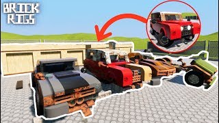 Нашел ГАРАЖ С Заброшенными МАШИНАМИ - Brick Rigs
