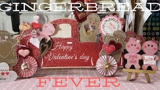 Gingerbread Valentine Fever-Famous Red Truck & Gingerbread