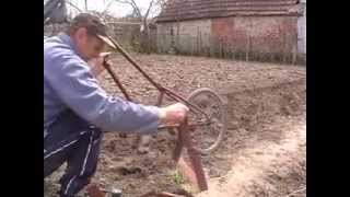 Самодельный плуг. Сменные ножи.