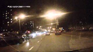 Крупное ДТП на обледеневшей дороге. Старый Оскол