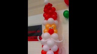 Balloon santa claus