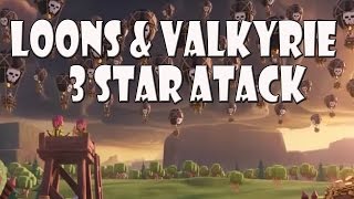 Top Attack Loons & Walküre 3 Sterne | Let´s Play CoC/ Clash of Clans | Deutsch/ German