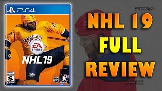 NHL 19 FULL GAME REVIEW!