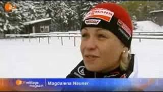 Magdalena Neuner in Wallgau