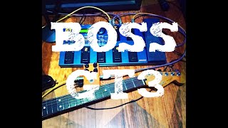 Boss GT3 with external Overdrive pedal
