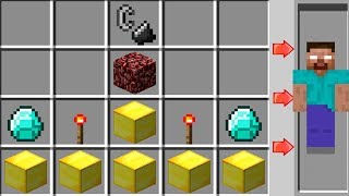 КАК СКРАФТИТЬ ХЕРОБРИН ? КАК ПОЛУЧИТЬ СЕКРЕТНЫЕ ПРЕДМЕТЫ В MINECRAFT НУБ ПРОТИВ ХЕРОБРИНА