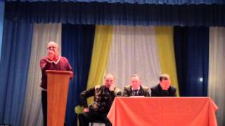 Выступает Каргалов Виктор Иванович