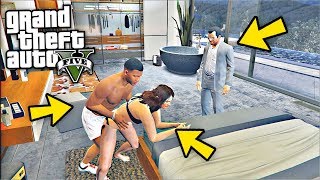 ЧТО БУДЕТ ЕСЛИ АМАНДА ПРИЕДЕТ К ФРАНКЛИНУ И ИХ ЗАСТУКАЕТ МАЙКЛ? (GTA 5) ⚡ГАРВИН