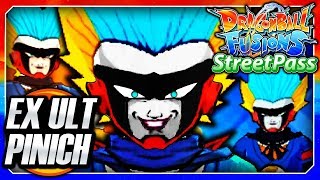 Dragon Ball Fusions 3DS English: EX Ultra Pinich (Cellza & Pinich Streetpass Fusion) Fusion Gameplay