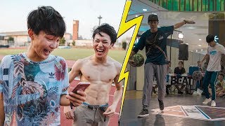 La BATALLA de FUTBOL FREESTYLE MÁS LOCA que HE VISTO EN MI VIDA