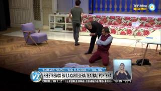 Visión 7: Reestrenos en la cartelera teatral porteña