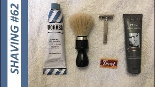 Бритьё - Proraso, Fatip Piccolo, Treet Carbon, Имидж Гель после бритья # Juat a Hobby