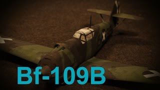 Радиоуправляемая модель. Постройка. Модель самолета Bf 109B
