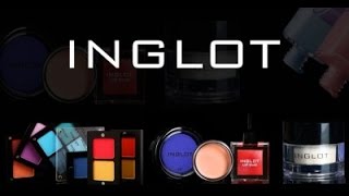 Покупки косметики INGLOT / тени / помады / румяна