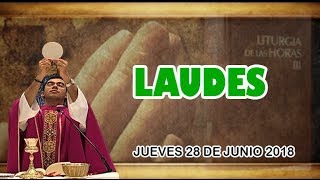 Oración de la mañana (Laudes), JUEVES 28 DE JUNIO 2018 | Padre Sam